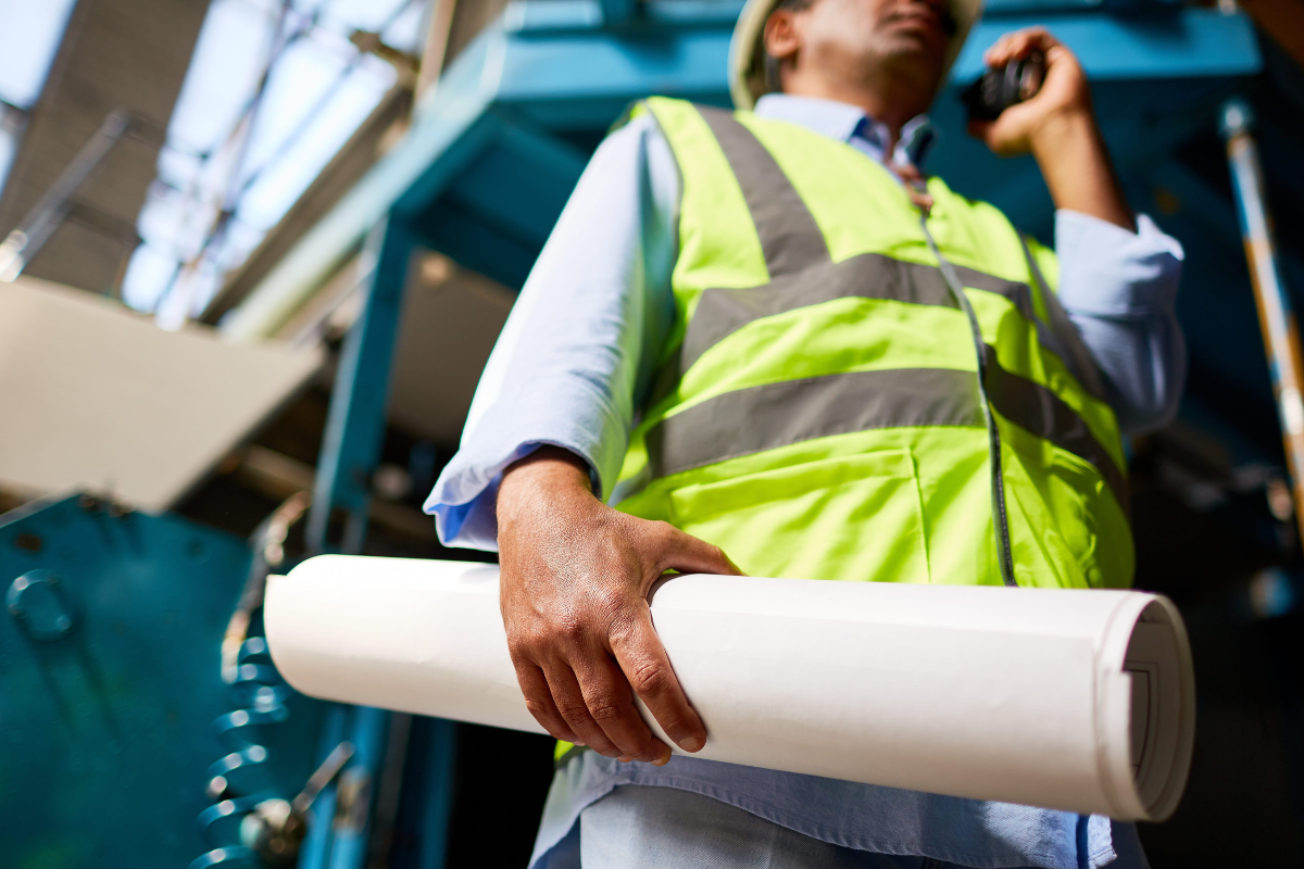 Large format printer for construction documents.